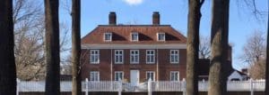 Pennsbury Manor|Manor Behind More Trees