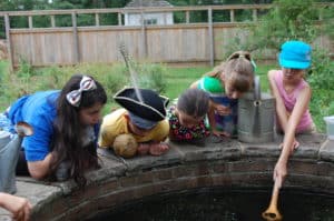 Children in the garden